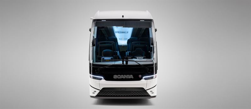 New Scania Touring: the 90 mm B-pillar change and glass identification